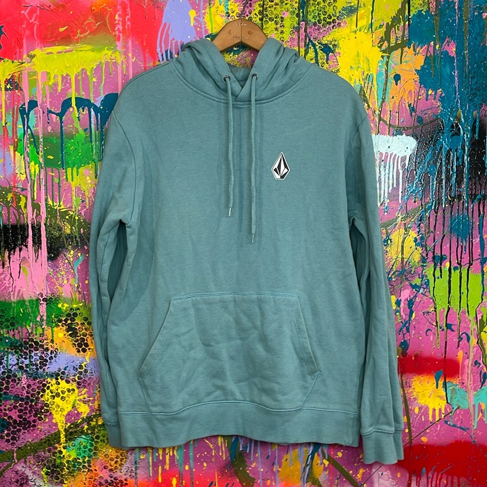 Volcom Hoodie Men’s Large Aqua